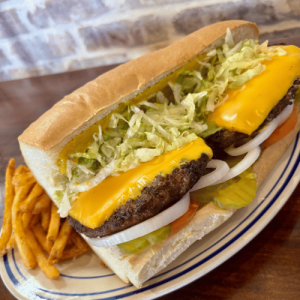 Cheeseburger Po-Boy