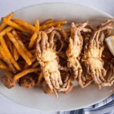BBQ Fried Blue Crab